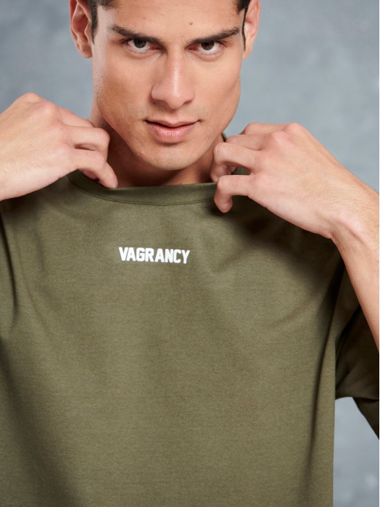 SILVER VAGRANCY KHAKI LIMITED T-SHIRT T-shirts