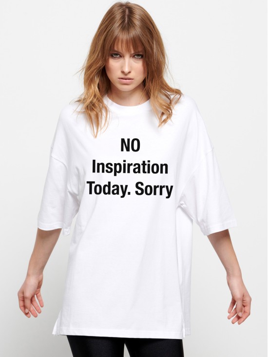 NO INSPO LOOSE T-SHIRT T-shirts & Μπλουζάκια Γυναικεία