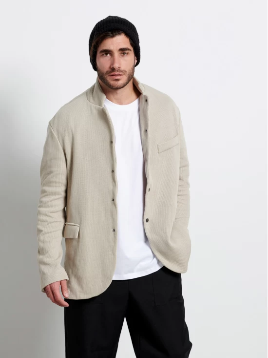 LIMITED SAND KNIT JACKET ΠΑΝΩΦΟΡΙΑ