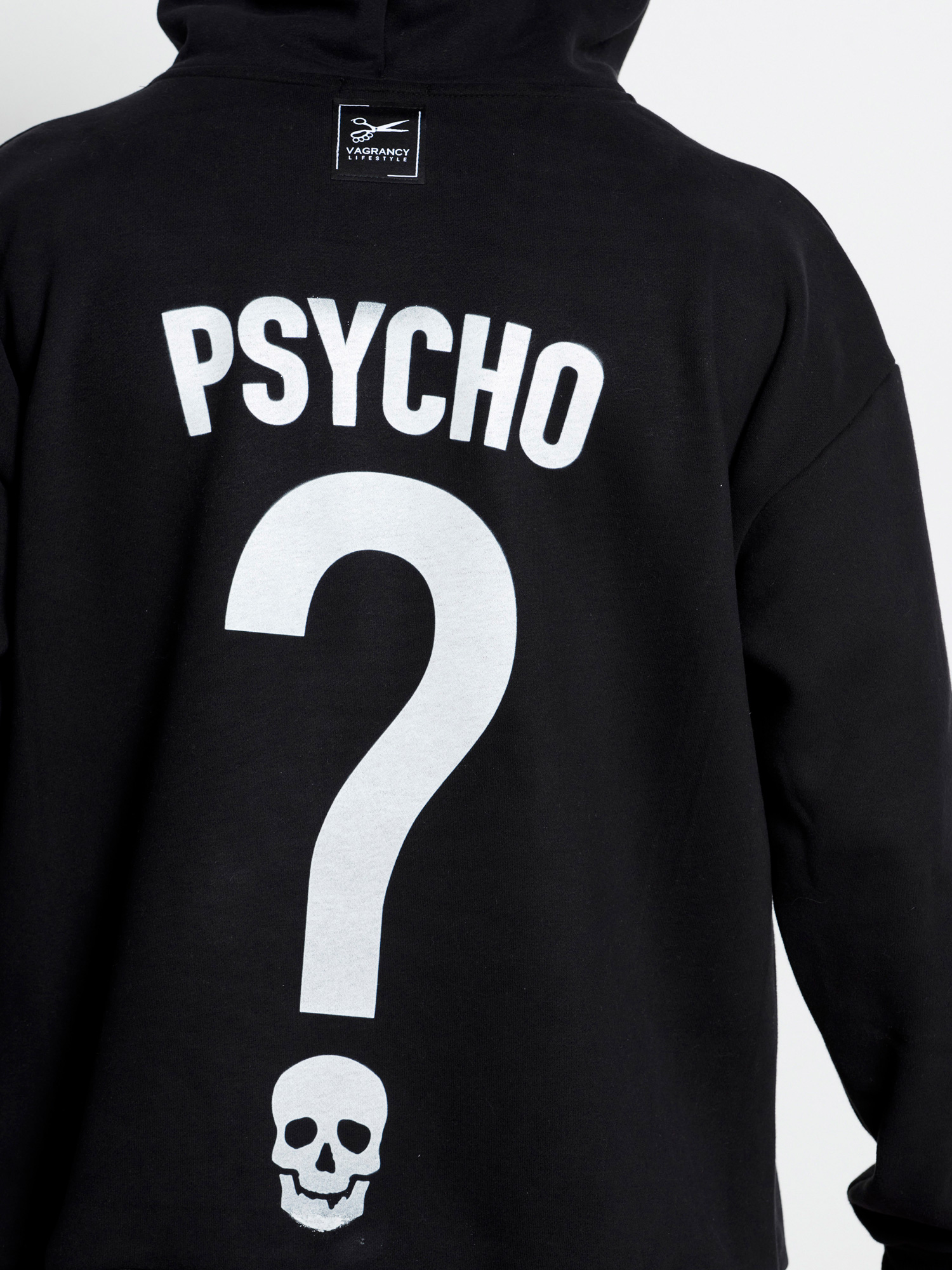 Psycho black hoodie